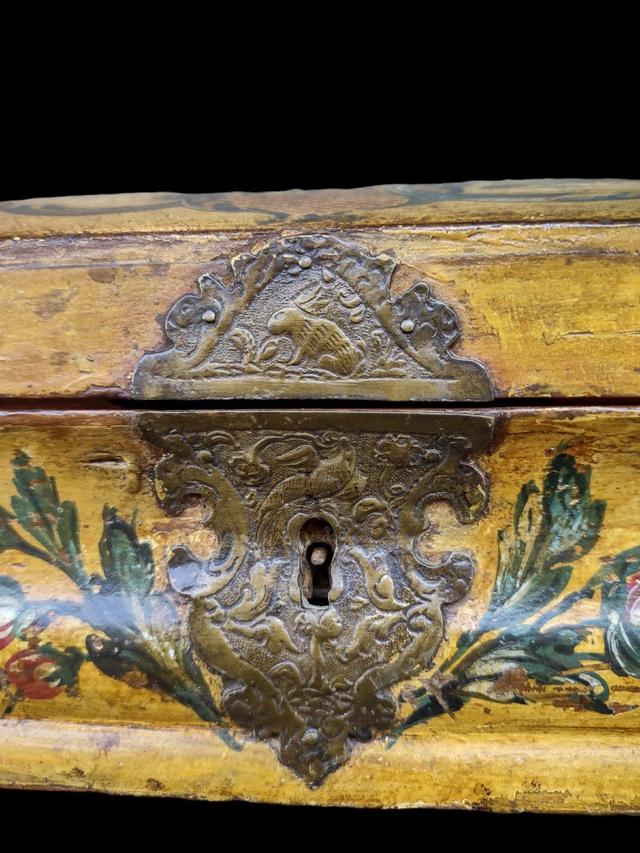 Venetian Painted Box XVIII Century -photo-1