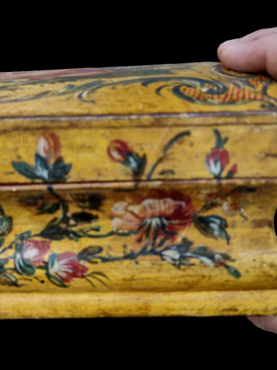 Venetian Painted Box XVIII Century -photo-3