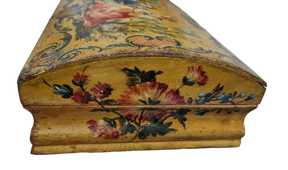 Venetian Painted Box XVIII Century -photo-5