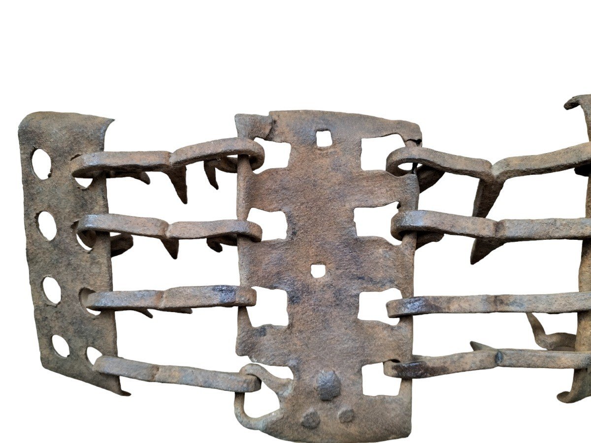 Wrought Iron Wolf Collar XVIII Century-photo-7