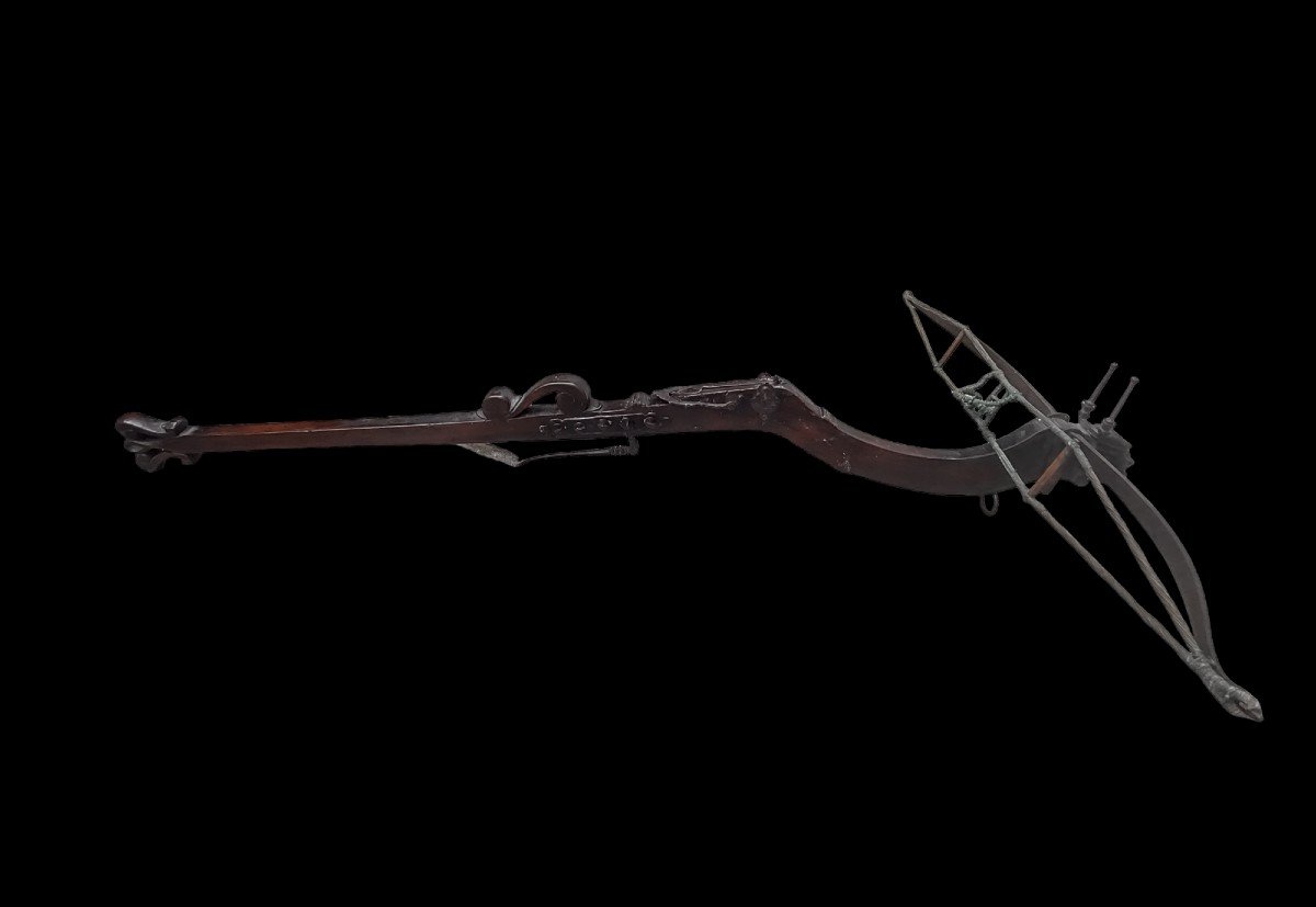 Sculpted Crossbow Italy XVII-xviii Century-photo-3