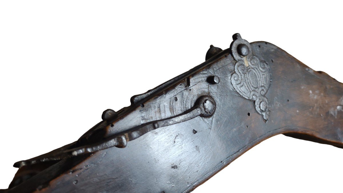 Sculpted Crossbow Italy XVII-xviii Century-photo-4