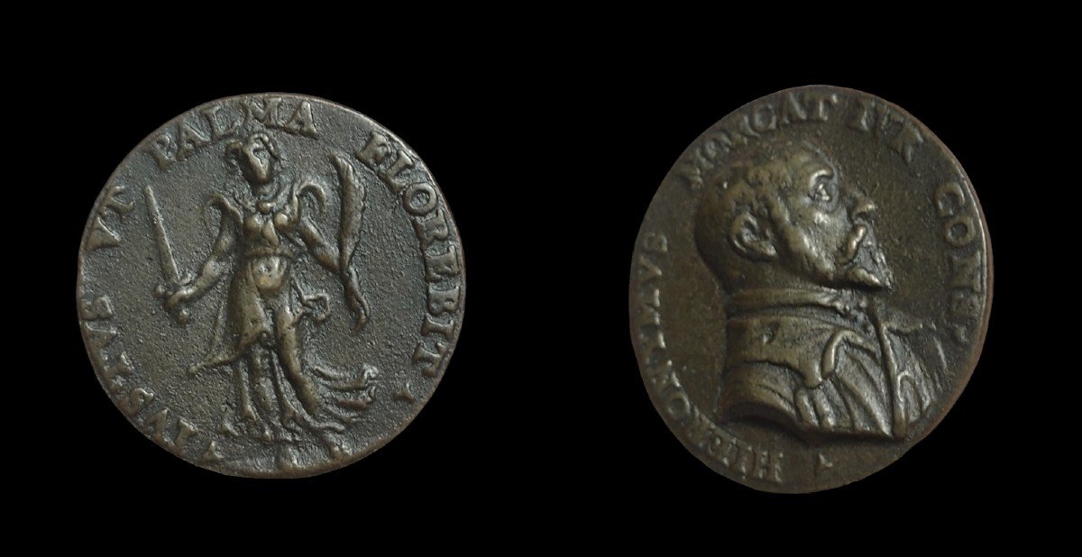Hieronymus Morcat  Cast Bronze Medal