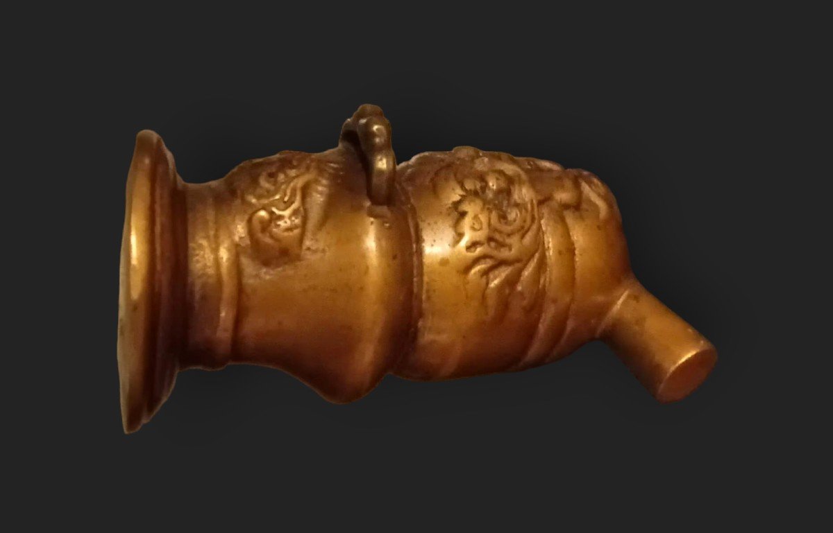 Très Rare Model En Bronze De Bombarde Venise Début Du XVIIIe Siècle -photo-5