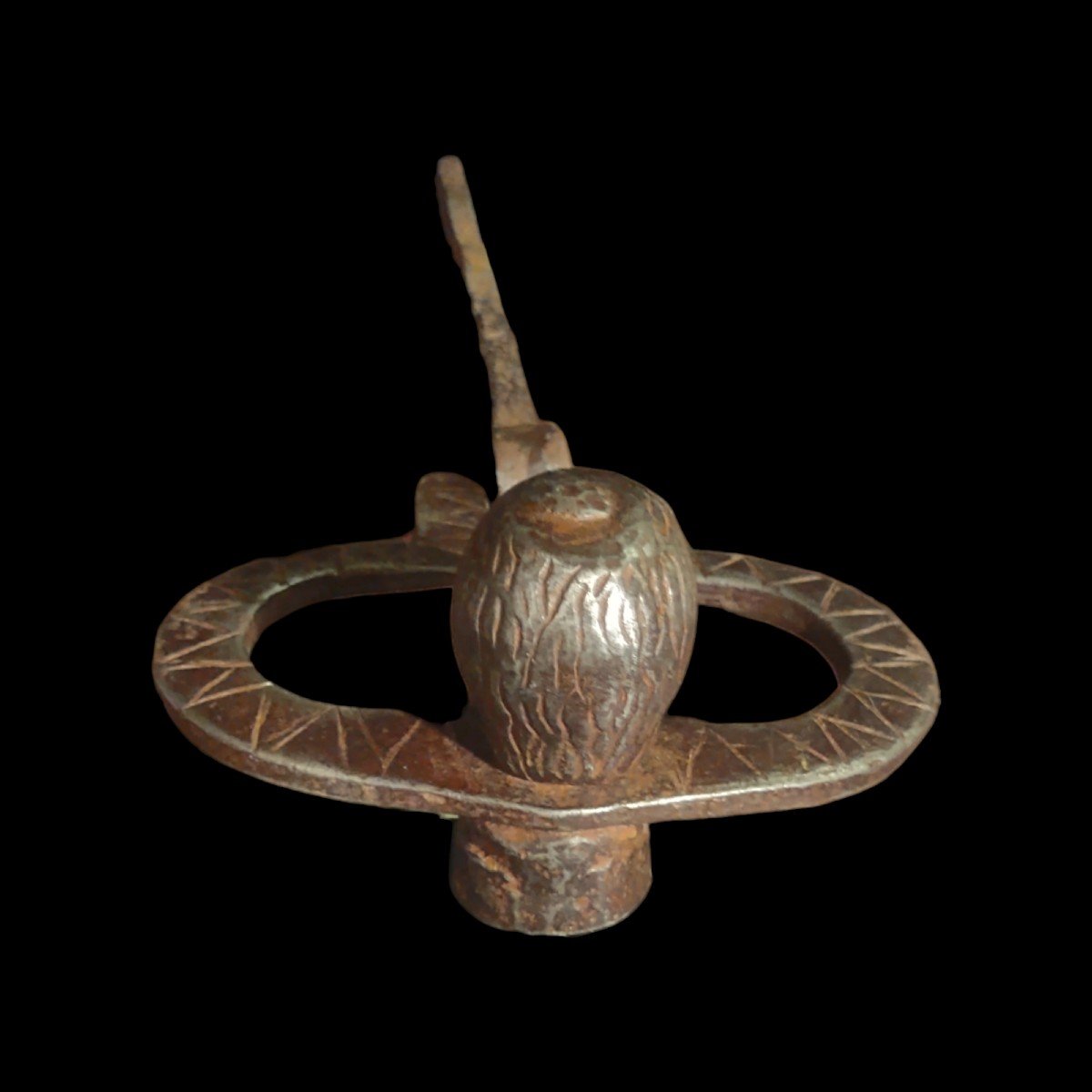 Zoomorphic Wrought Iron Door Knocker XVII Century -photo-1