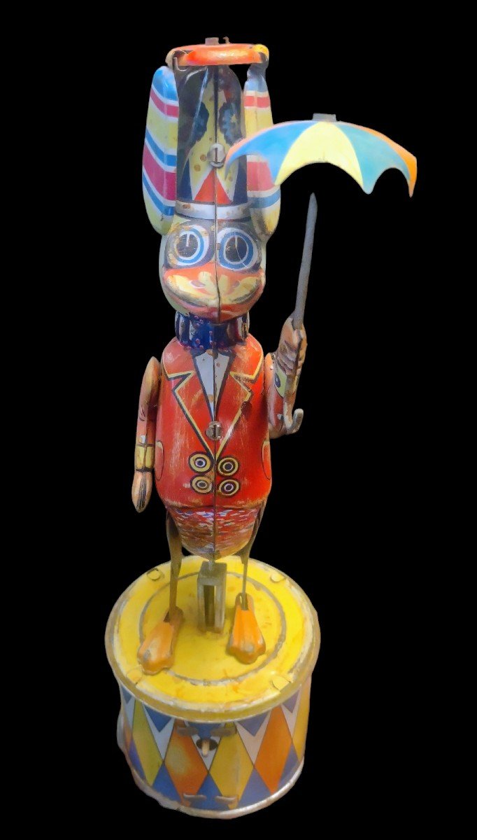 Jouet Mécanique Original Fonctionnant Avec Boîte d'Origine Vers 1920-photo-2