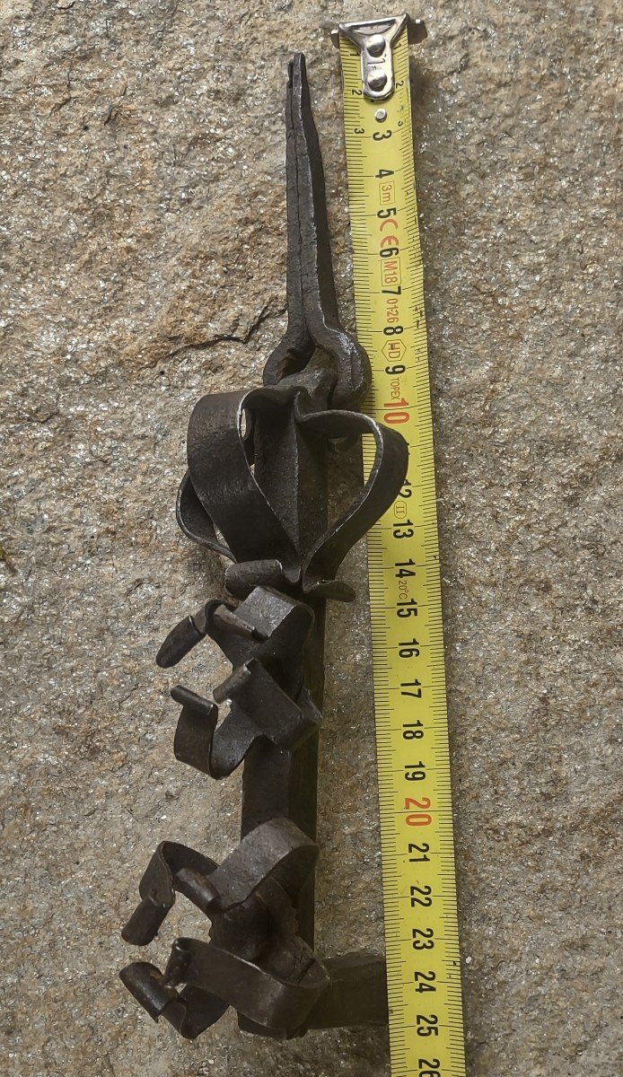 Heurtoir  De Porte Fer Forgé Haute époque-photo-2
