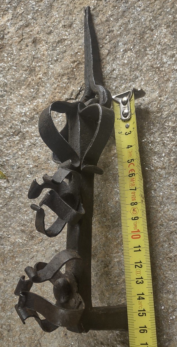 Heurtoir  De Porte Fer Forgé Haute époque-photo-5