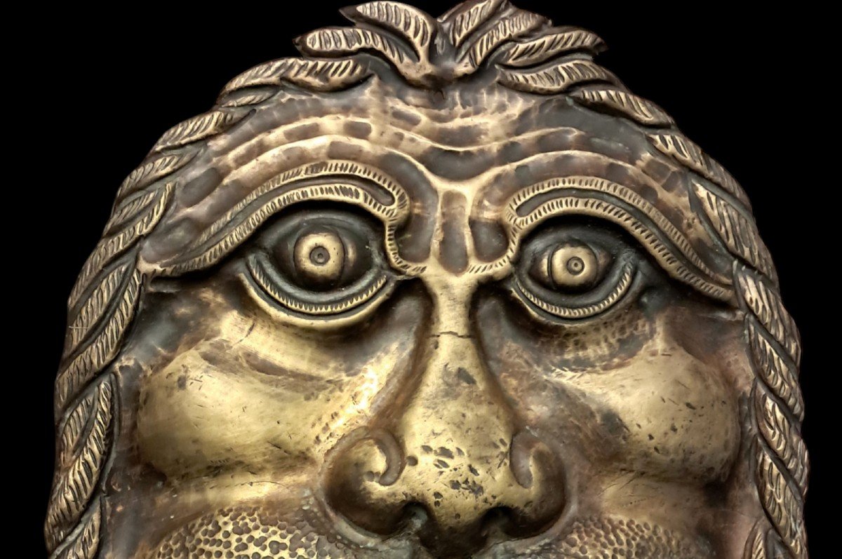 Gilded Iron Mouth, Probably Fountain Mouth-photo-4