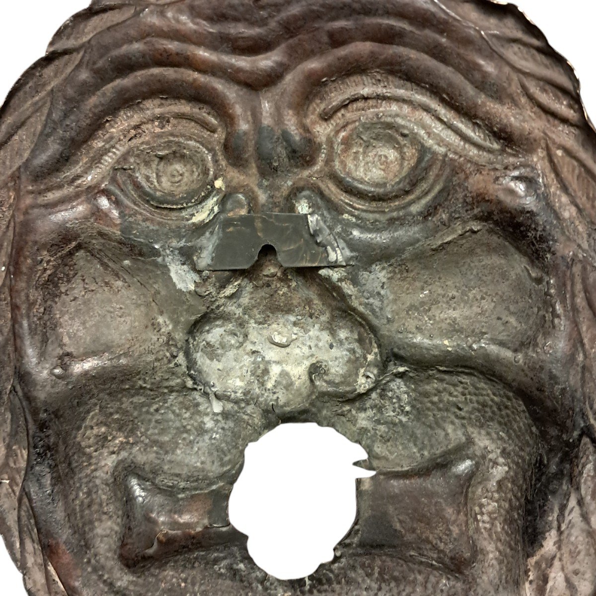 Gilded Iron Mouth, Probably Fountain Mouth-photo-3