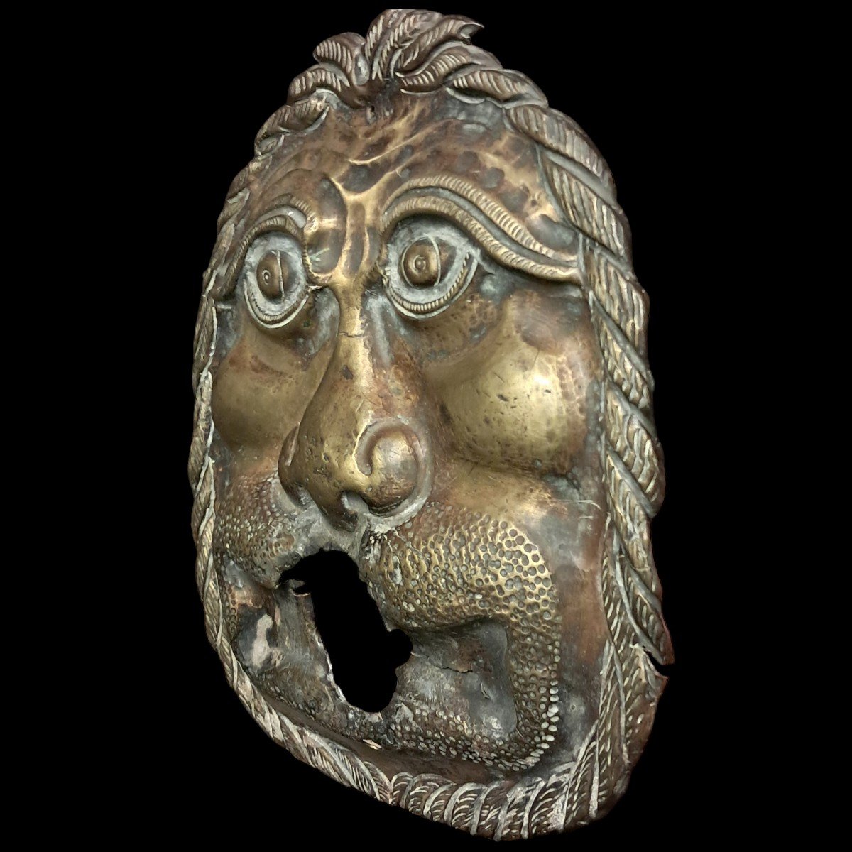 Gilded Iron Mouth, Probably Fountain Mouth-photo-4