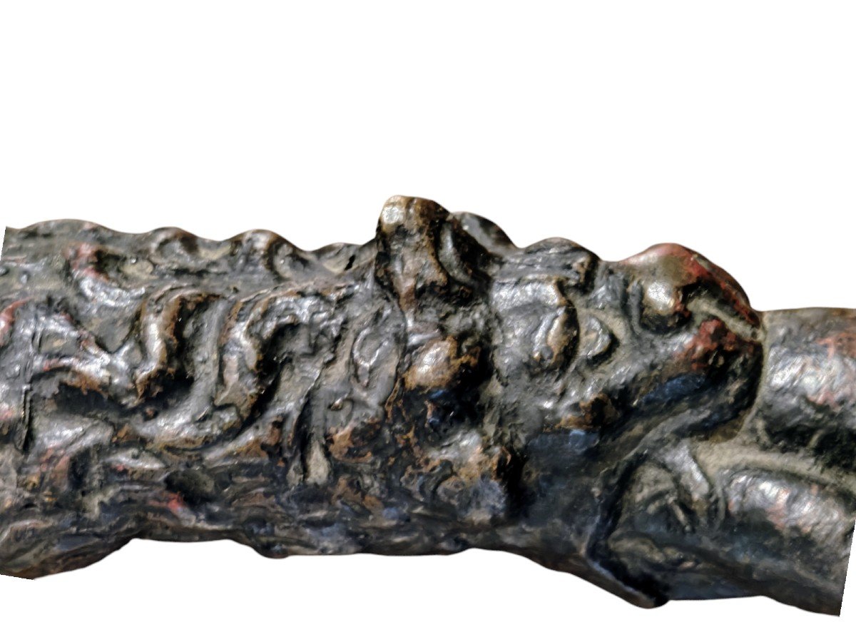 Bouche De Fontaine Zoomorphe En Bronze XVIe Siècle-photo-1
