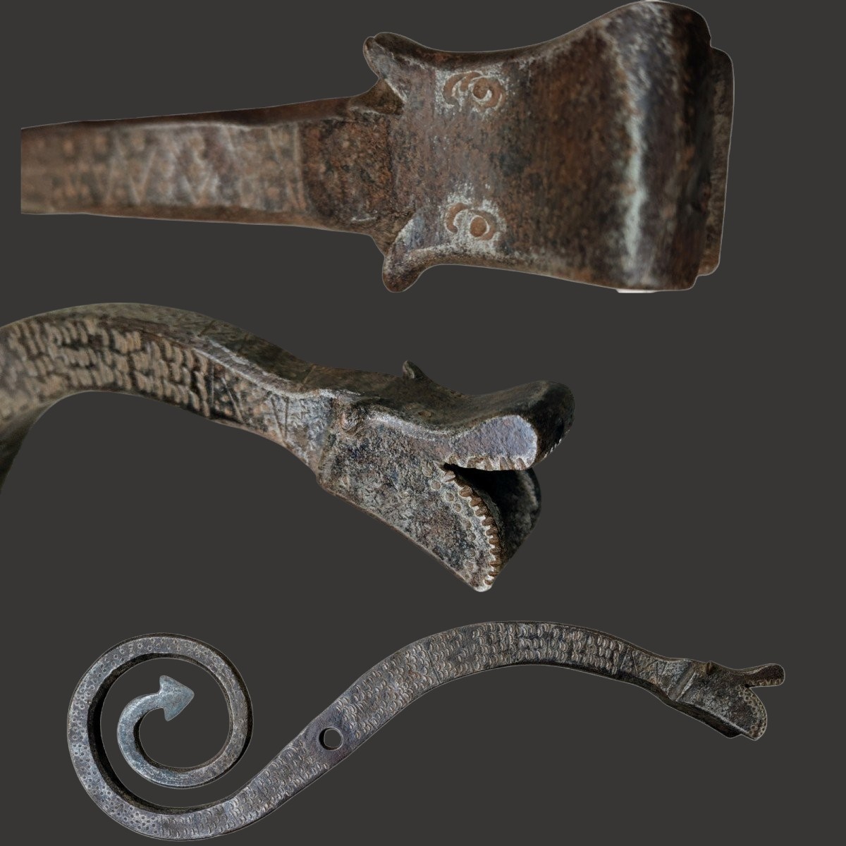 Zoomorphic Farm Wagon Brake Italy XVIII Century 37 Cm