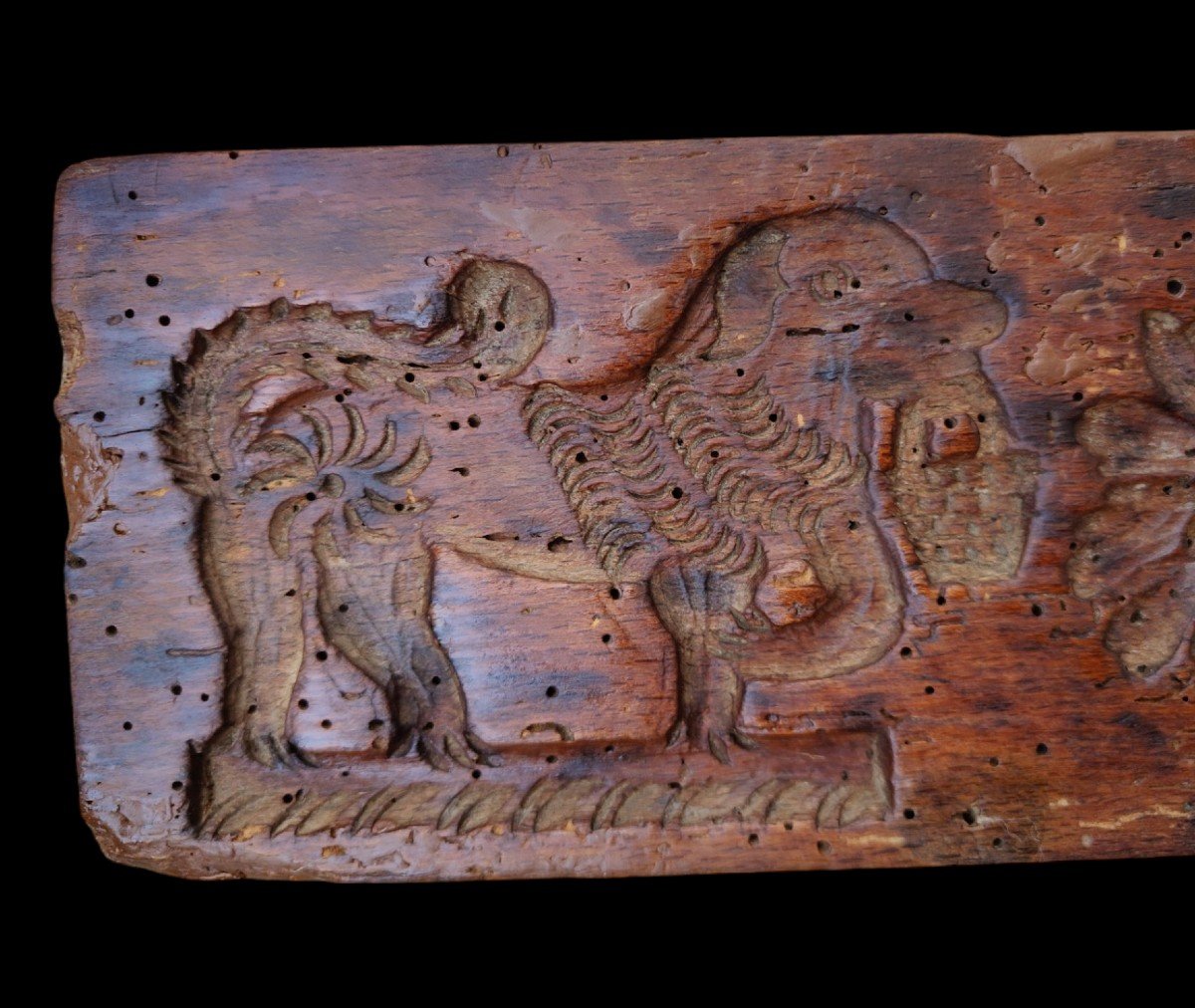 Butter Wooden Mold Austria Second Half Ot The XIX Century-photo-2