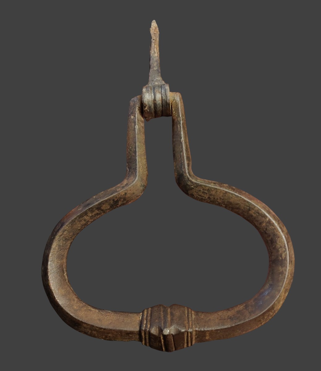 Wrought Iron Italian Door Knocker XVII Century
