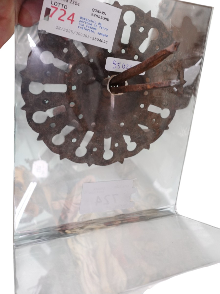 Haute Epoque  Wrought Iron Door Knocker-photo-4