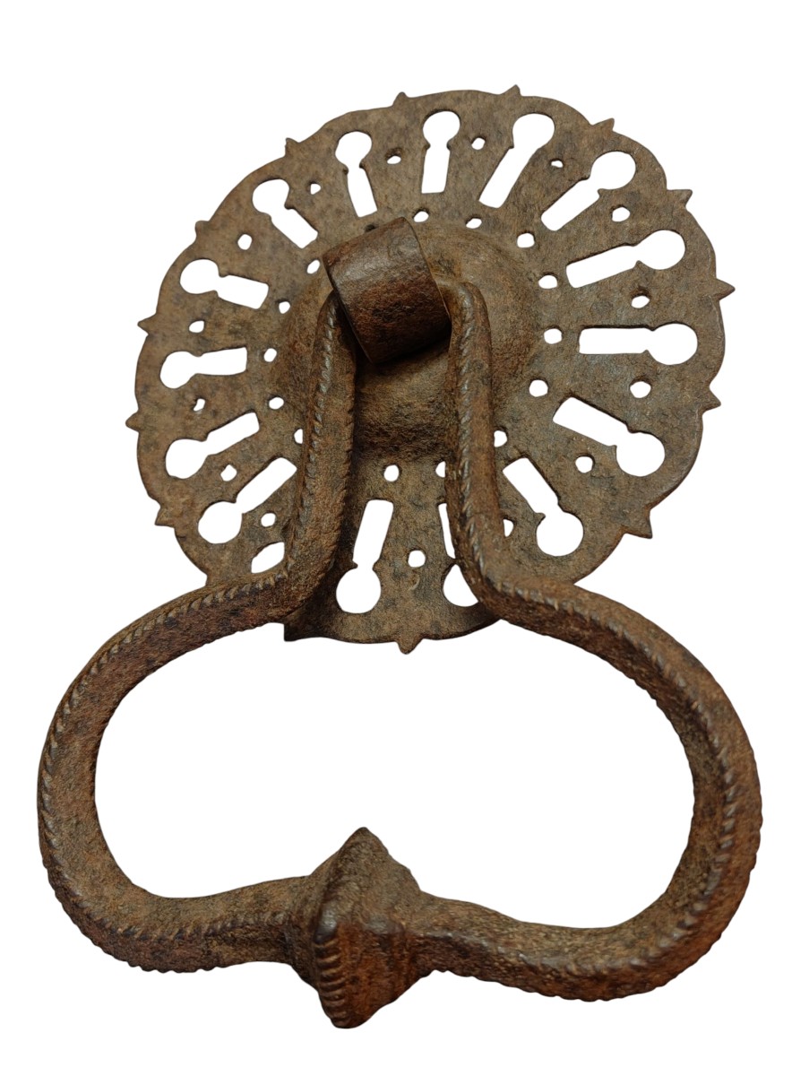 Haute Epoque  Wrought Iron Door Knocker-photo-3