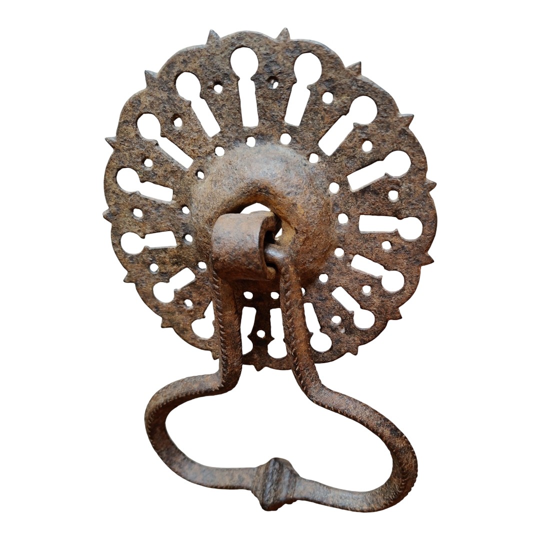 Haute Epoque  Wrought Iron Door Knocker-photo-2