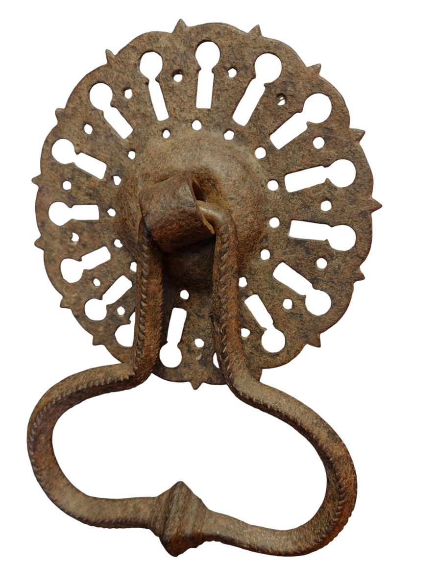 Haute Epoque  Wrought Iron Door Knocker