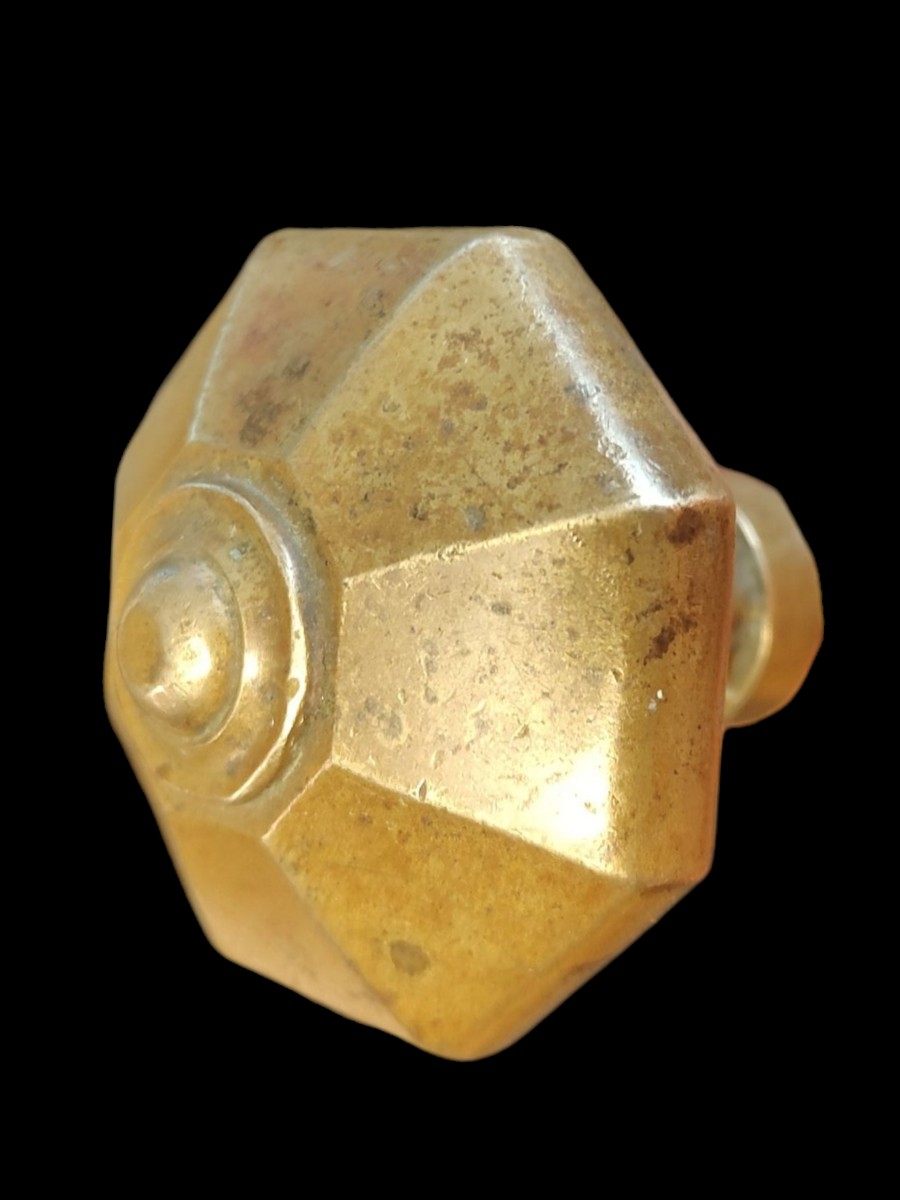 Bouton de porte en bronze ou laiton-photo-1