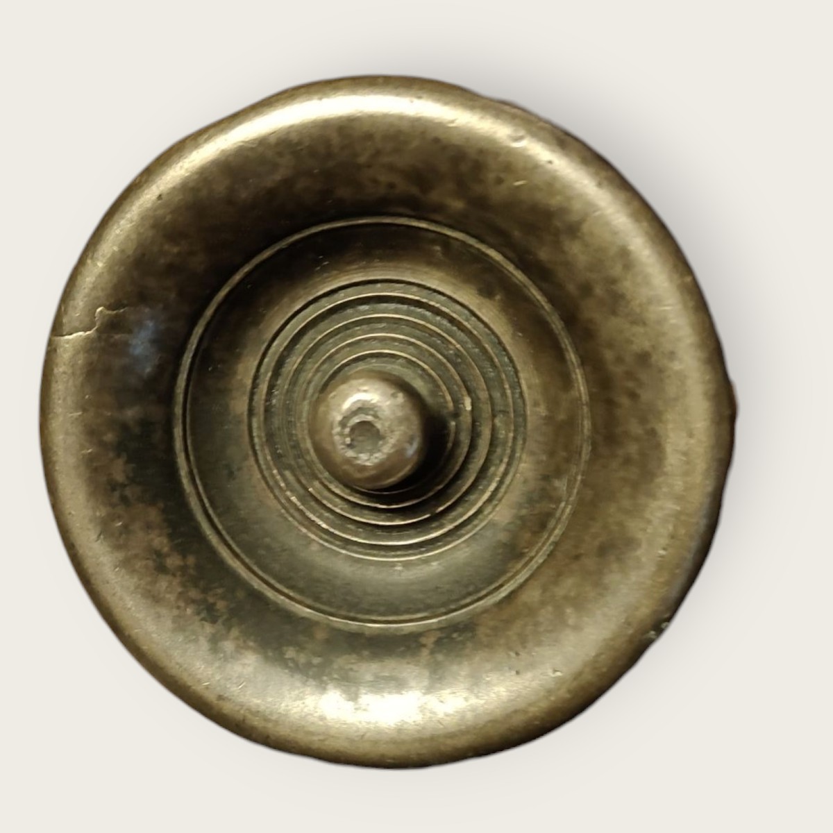 Bronze Knob For Door Or Cabinet Eighteenth Century XVIII Century-photo-2