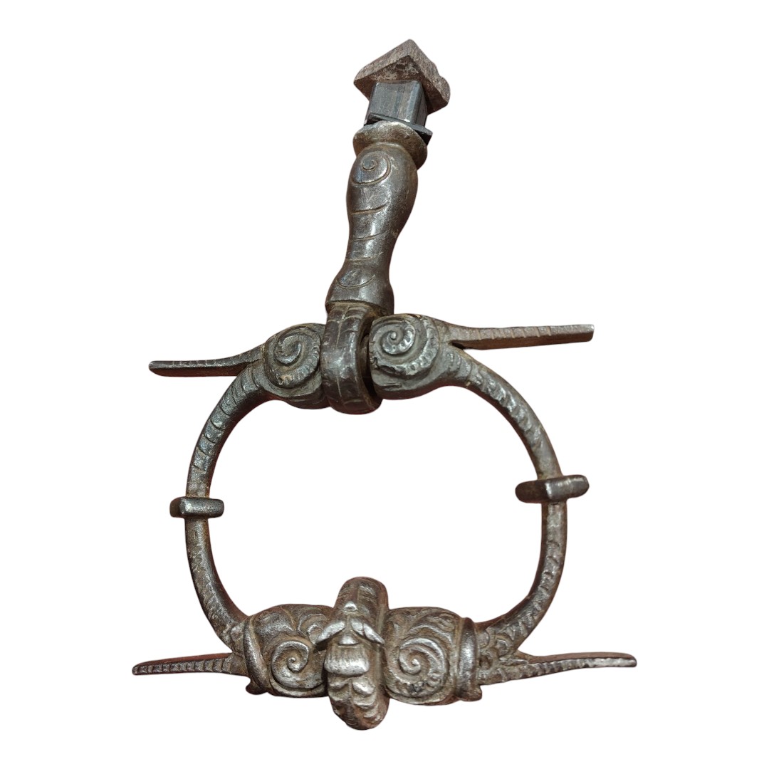Anthropomorphic Door Knocker Tyrol XVII Century-photo-3