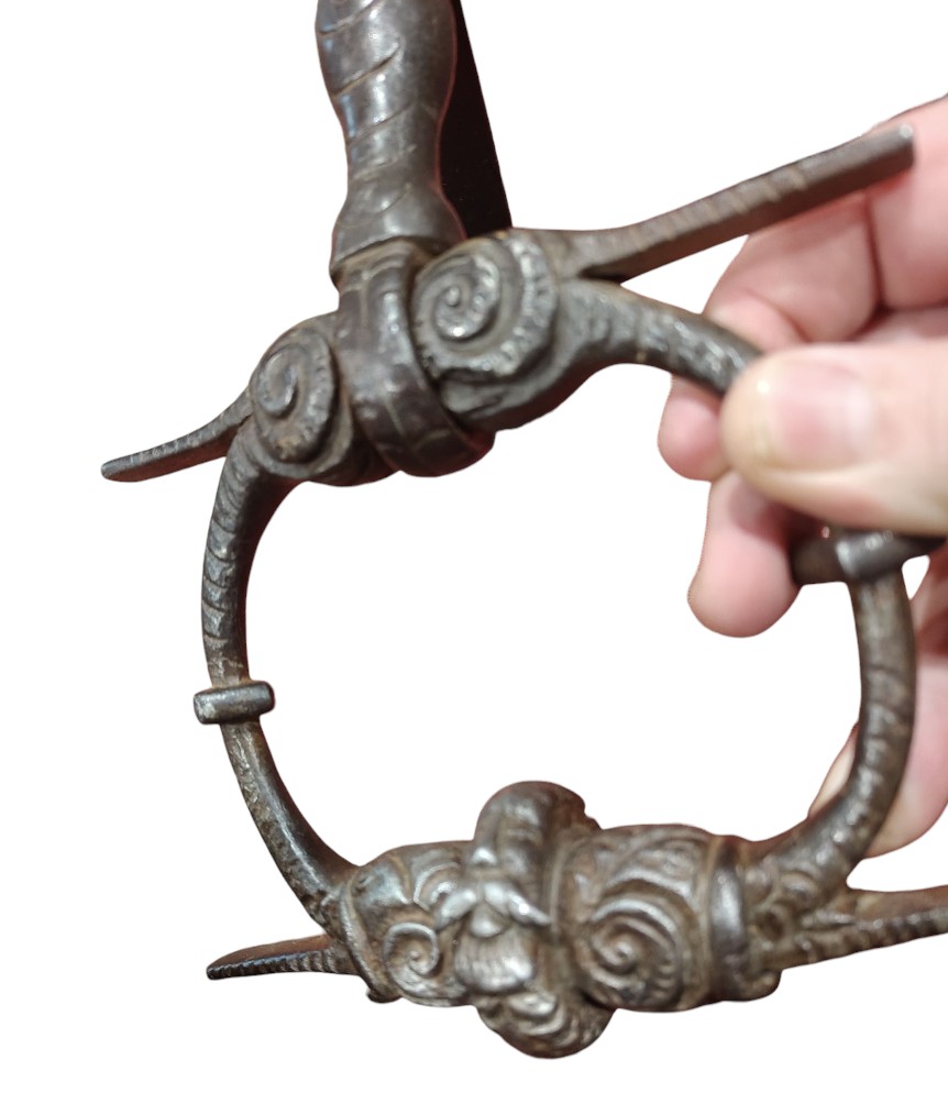 Anthropomorphic Door Knocker Tyrol XVII Century-photo-4