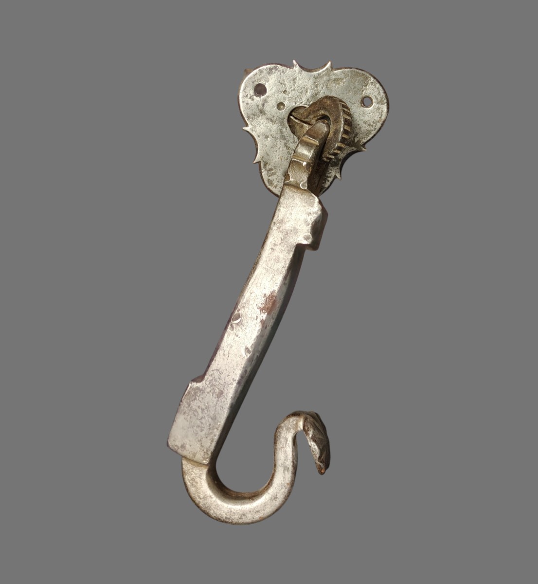 Heurtoir En Fer Forgé Début XVIIIe Siècle-photo-4