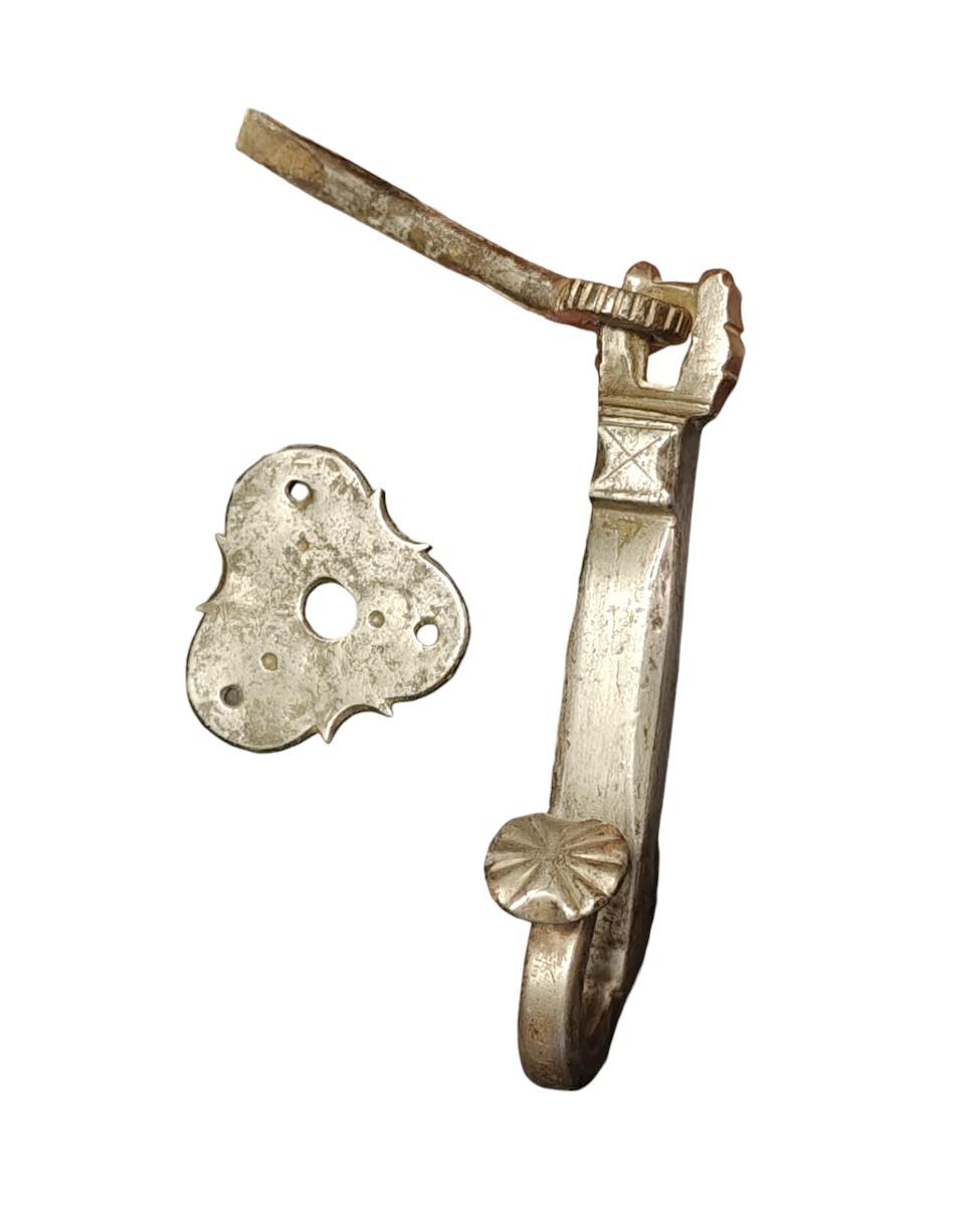 Heurtoir En Fer Forgé Début XVIIIe Siècle-photo-3