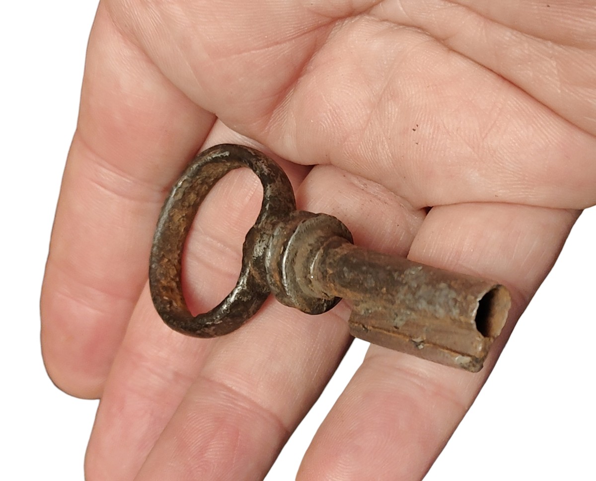 Wrought Iron German Padlock XVI-xvii Century -photo-2