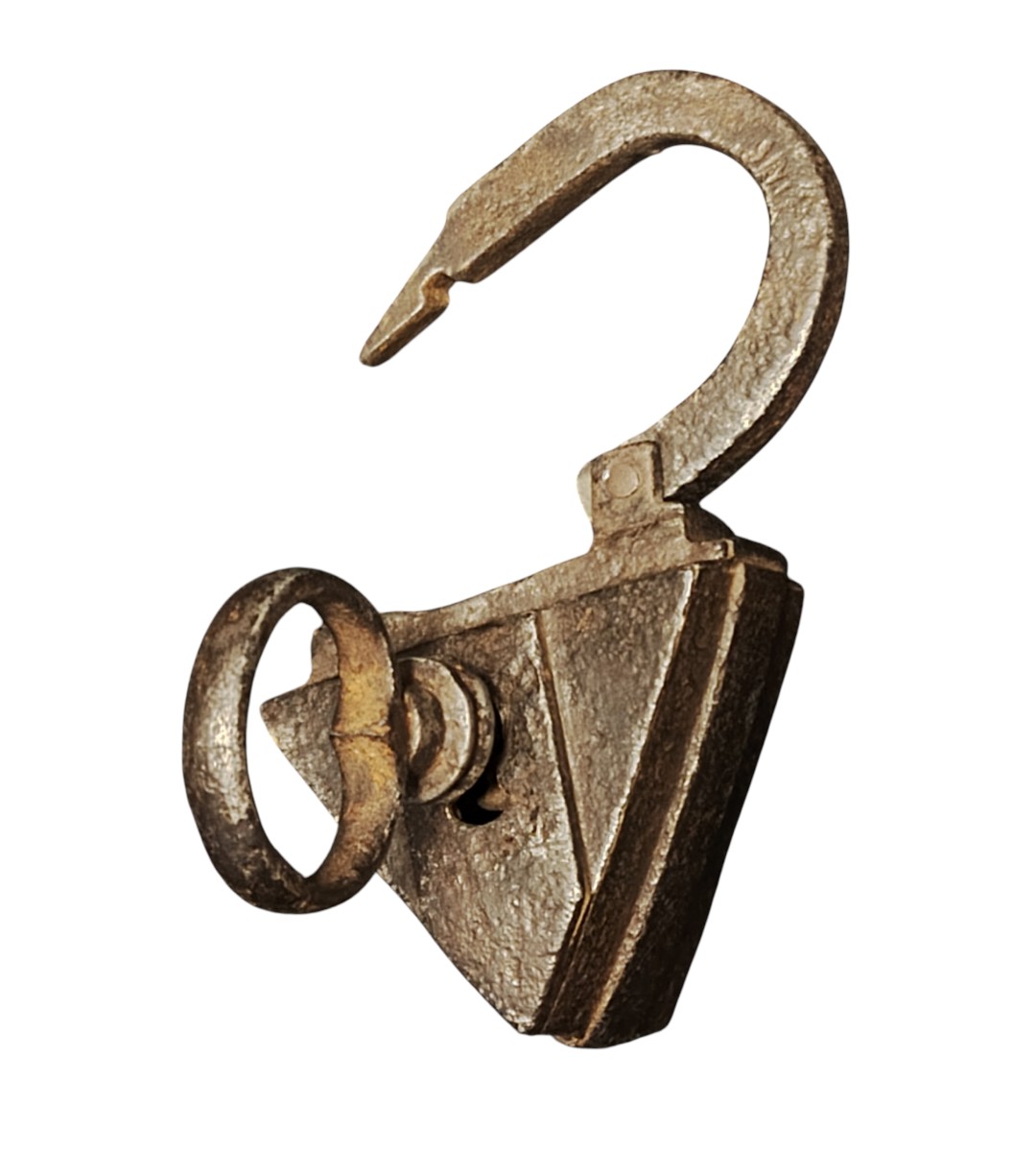 Wrought Iron German Padlock XVI-xvii Century -photo-5