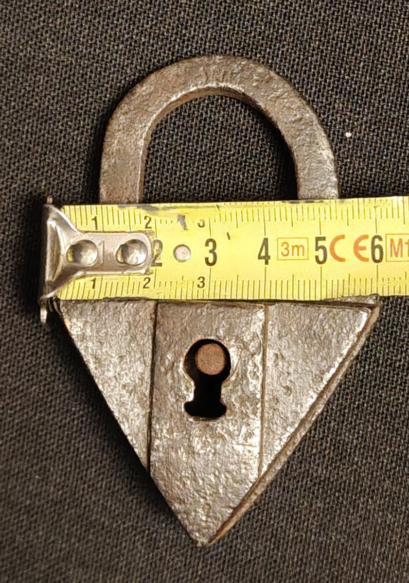 Wrought Iron German Padlock XVI-xvii Century -photo-7
