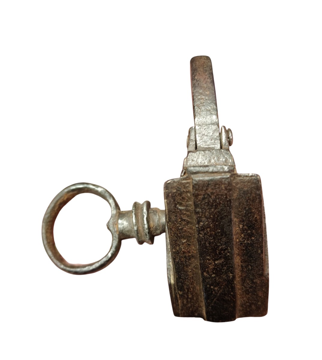 Wrought Iron German Padlock XVI-xvii Century -photo-8
