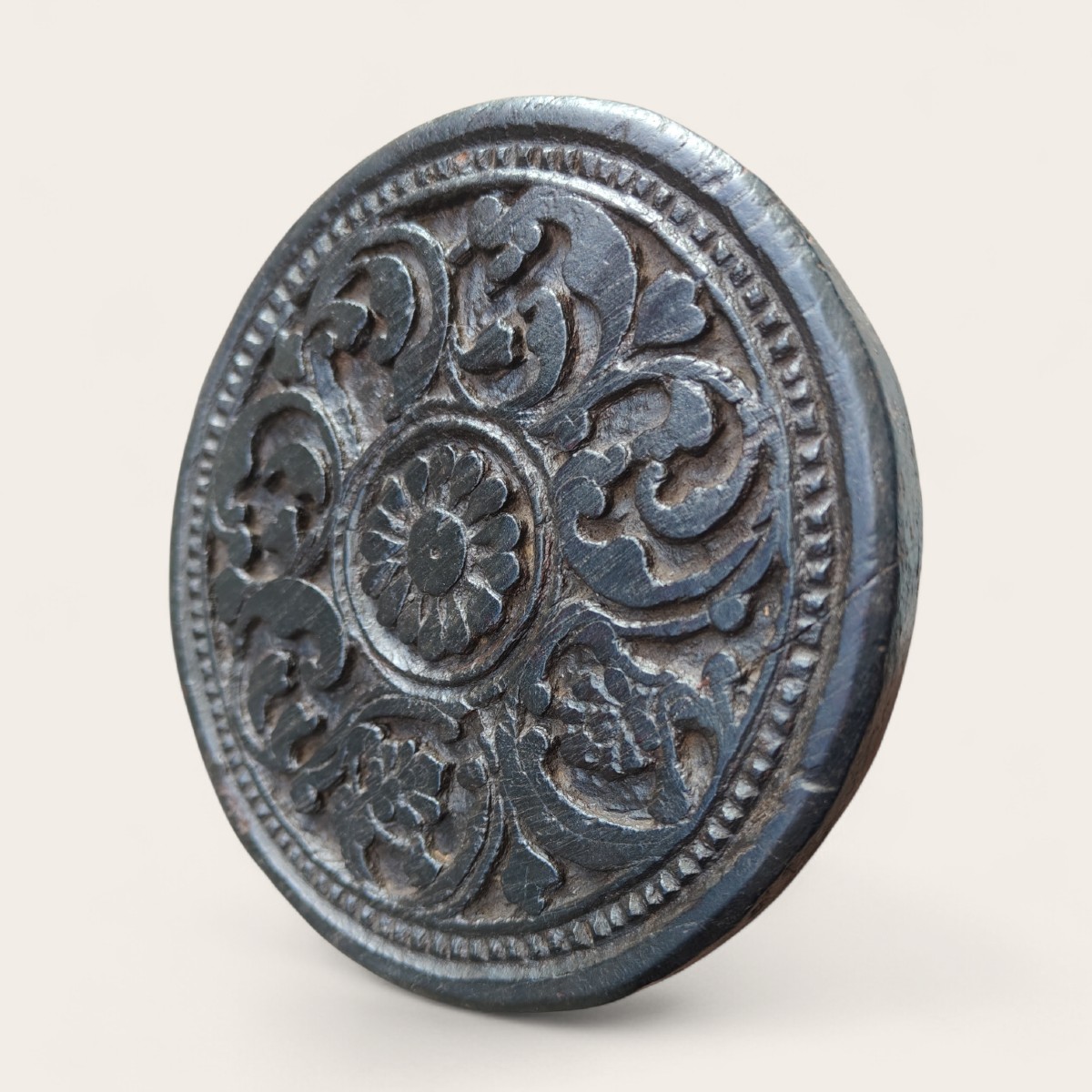 Marque en bois XVIII-XIXe siècle-photo-3