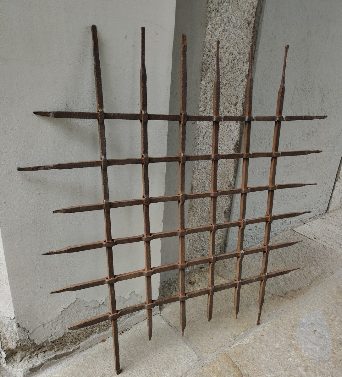 Grille en fer forgé Italie XVIe siècle-photo-6