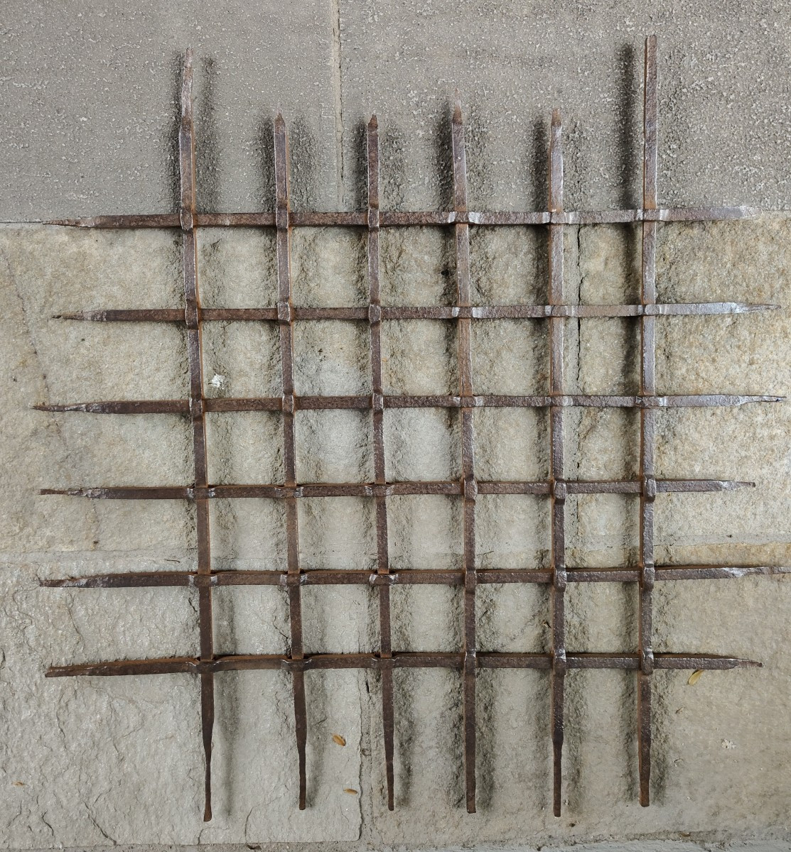 Grille en fer forgé Italie XVIe siècle-photo-7