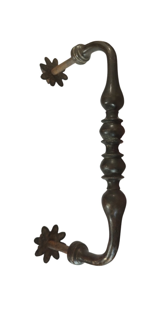 Poignée en bronze 23 cm XVIIIe siècle -photo-4