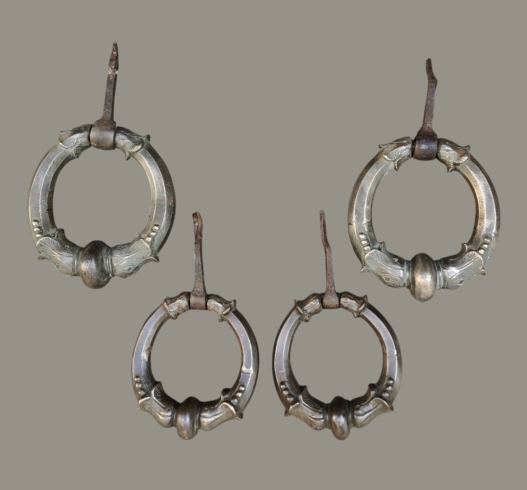 Large Paire Of Bronze Door Knockers Milano Late XVII-early XVIII Century-photo-7