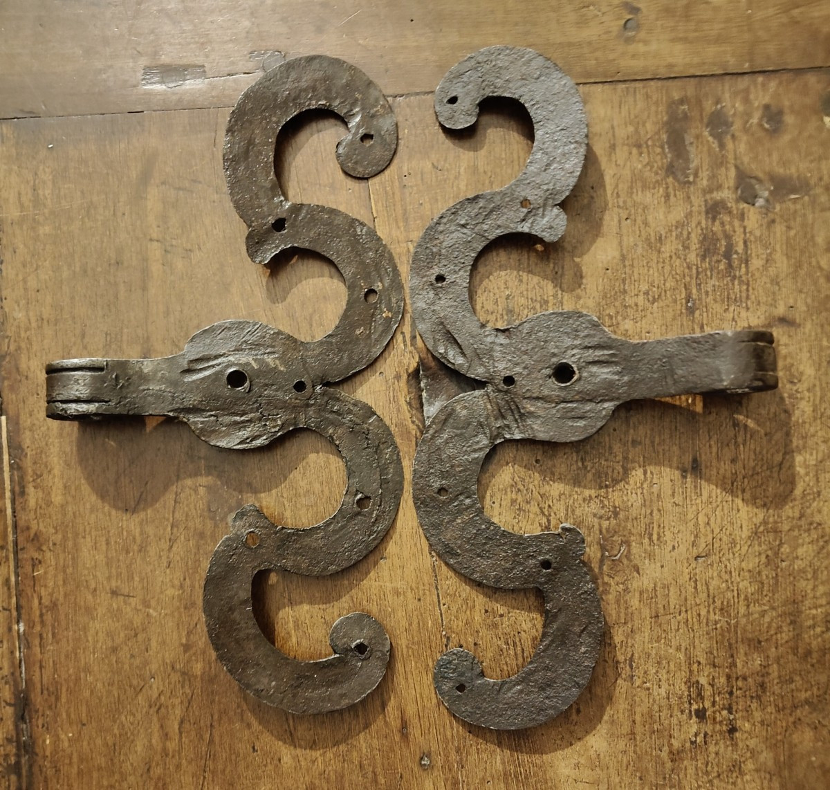 Pentures en fer forgé XVII-XVIIIe siècle -photo-3