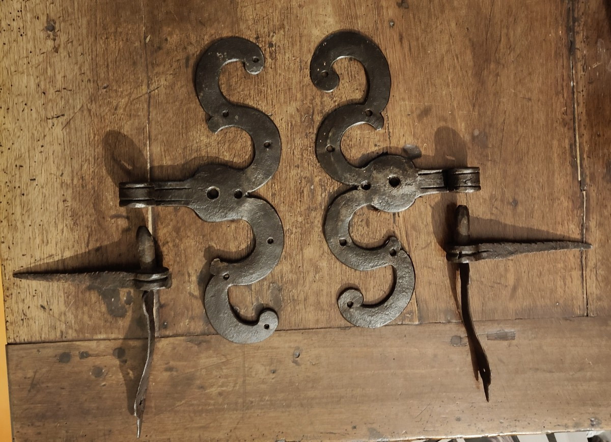 Pentures en fer forgé XVII-XVIIIe siècle 