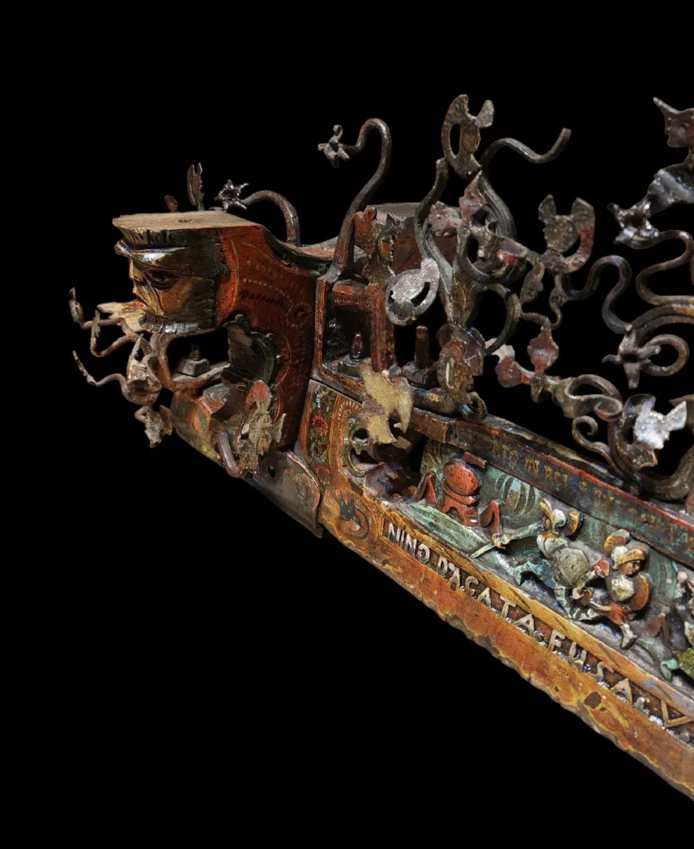 Beautiful Sicilian "cassafuso" Made By The Famous Cartwrights d'Agata Of Aci Sant'antonio.-photo-3