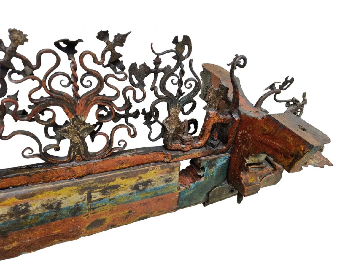 Beautiful Sicilian "cassafuso" Made By The Famous Cartwrights d'Agata Of Aci Sant'antonio.-photo-3