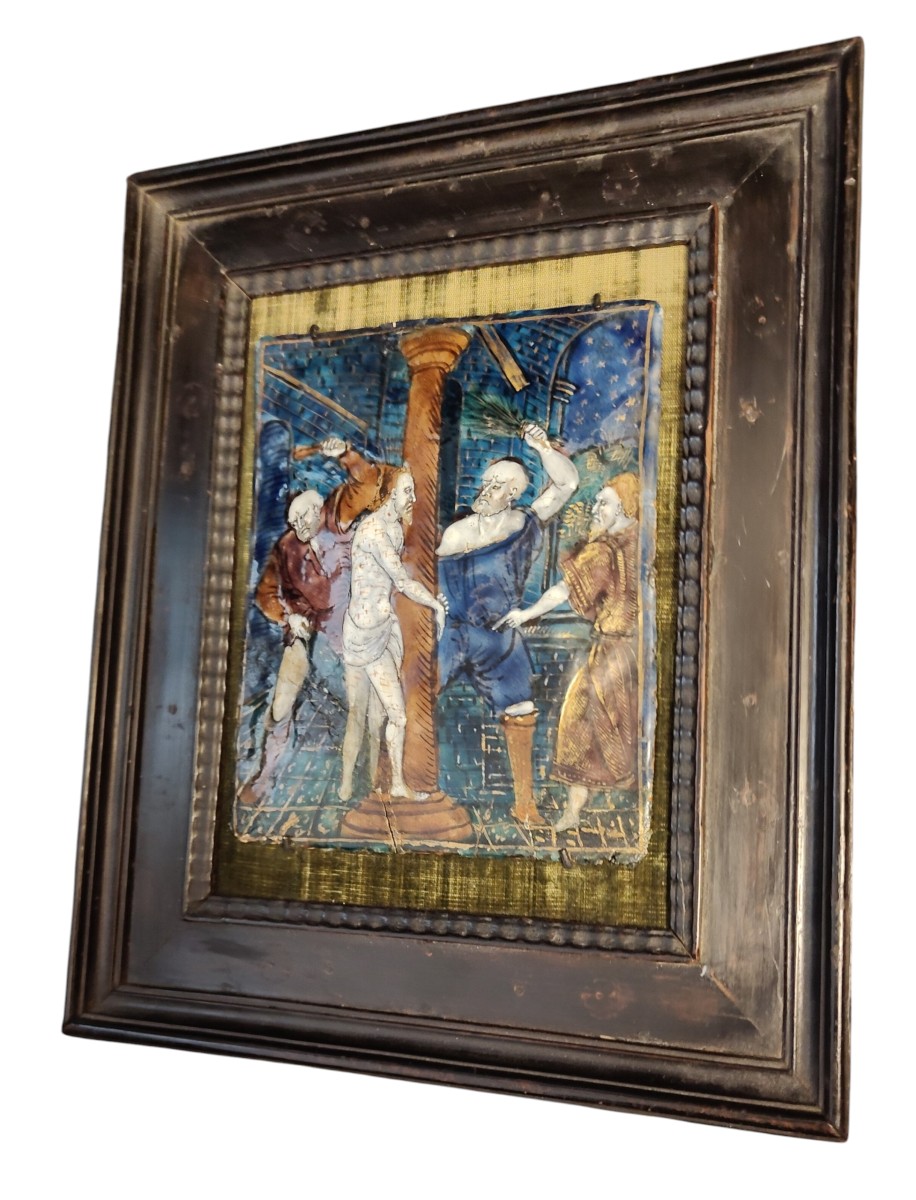 Atelier de Colin NOUAILHER. (c. 1514-c. 1588) La Flagellation du Christ-photo-2