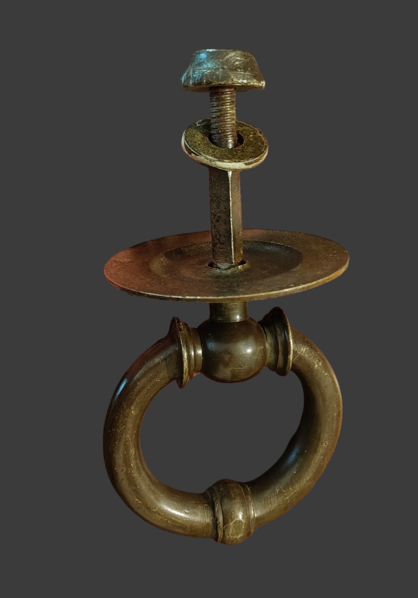 Late 18th-century Bronze Door Knocker-photo-2