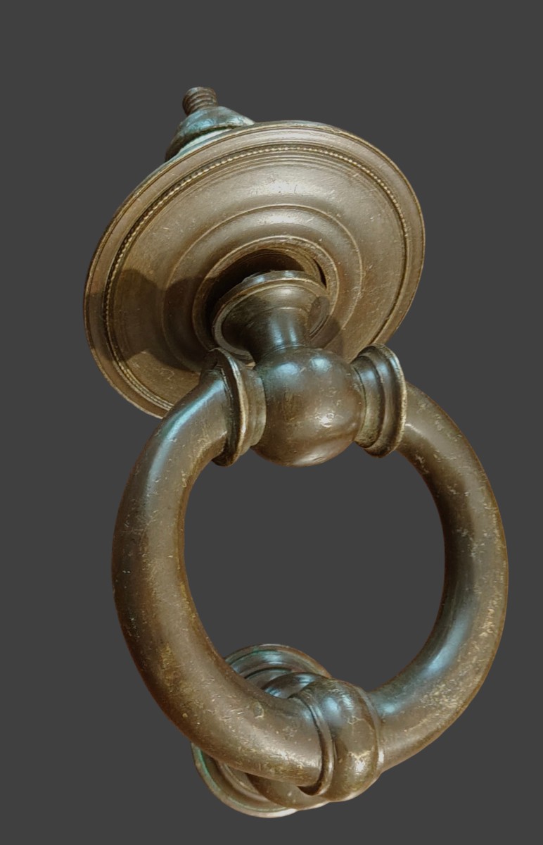 Late 18th-century Bronze Door Knocker