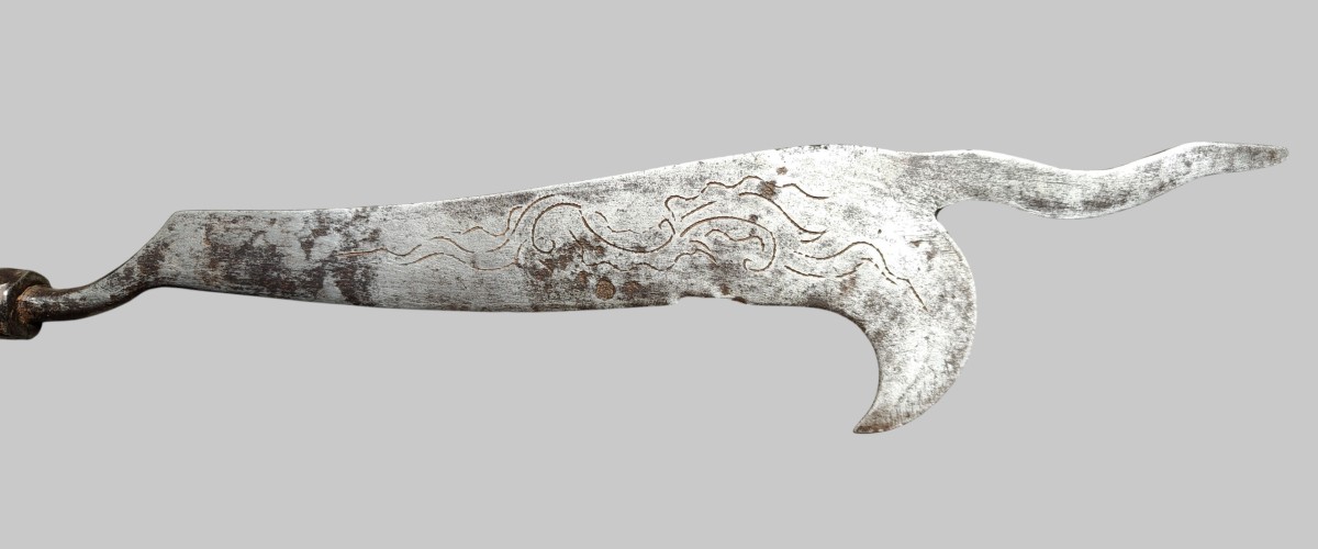 Rare Winemaker's Tool With An Ebony Handle, Piedmont, 18th Century-photo-2