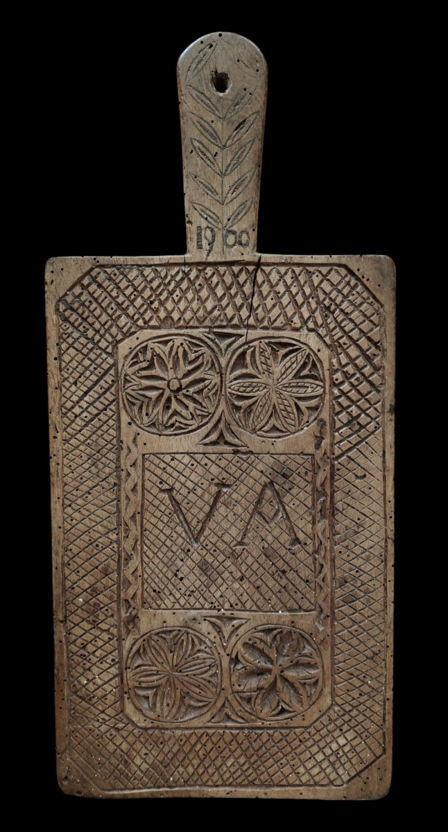 A Beautiful Butter Mold Dating From 1900