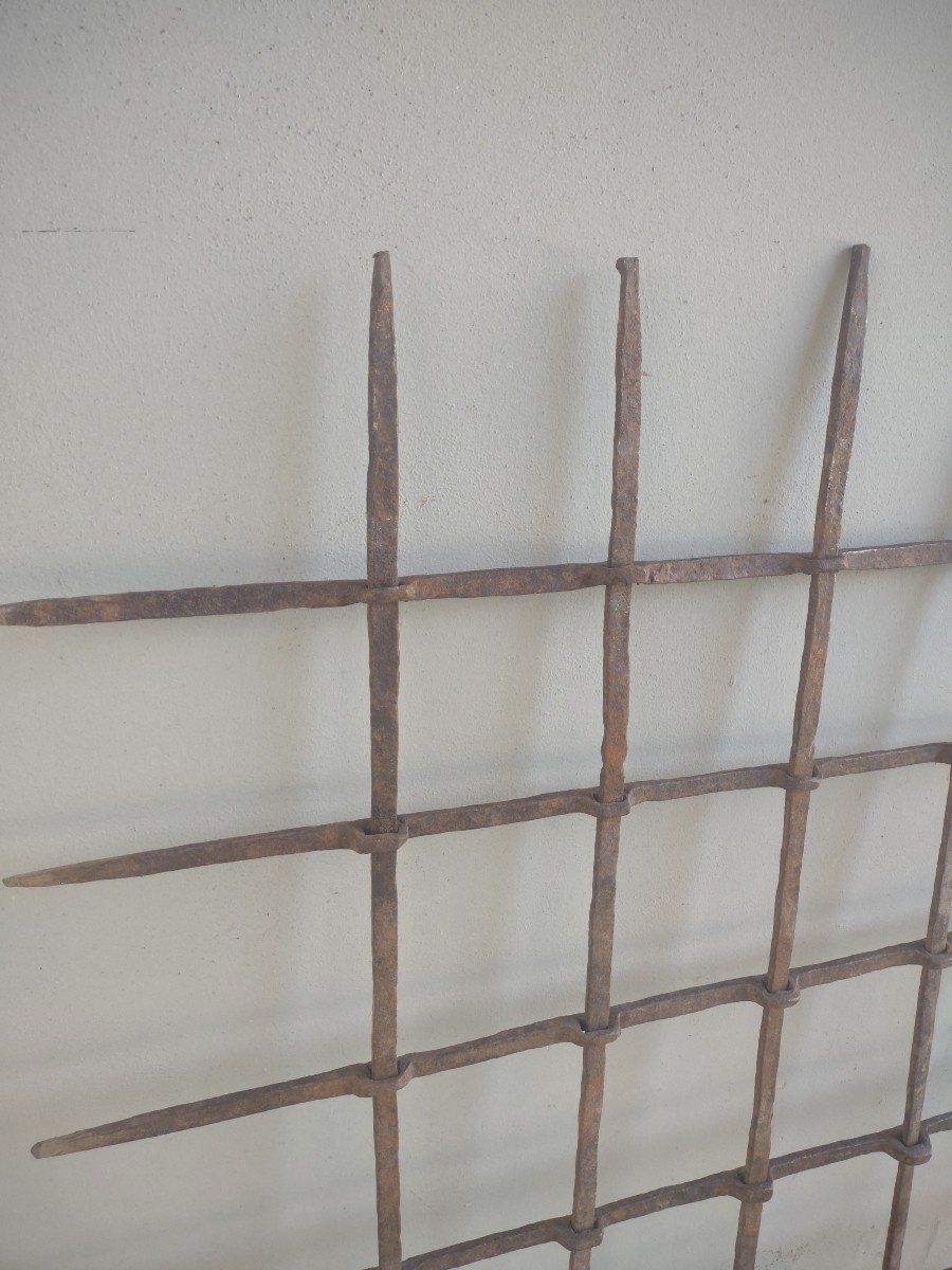 15th-century Wrought-iron Lombard Grille-photo-4