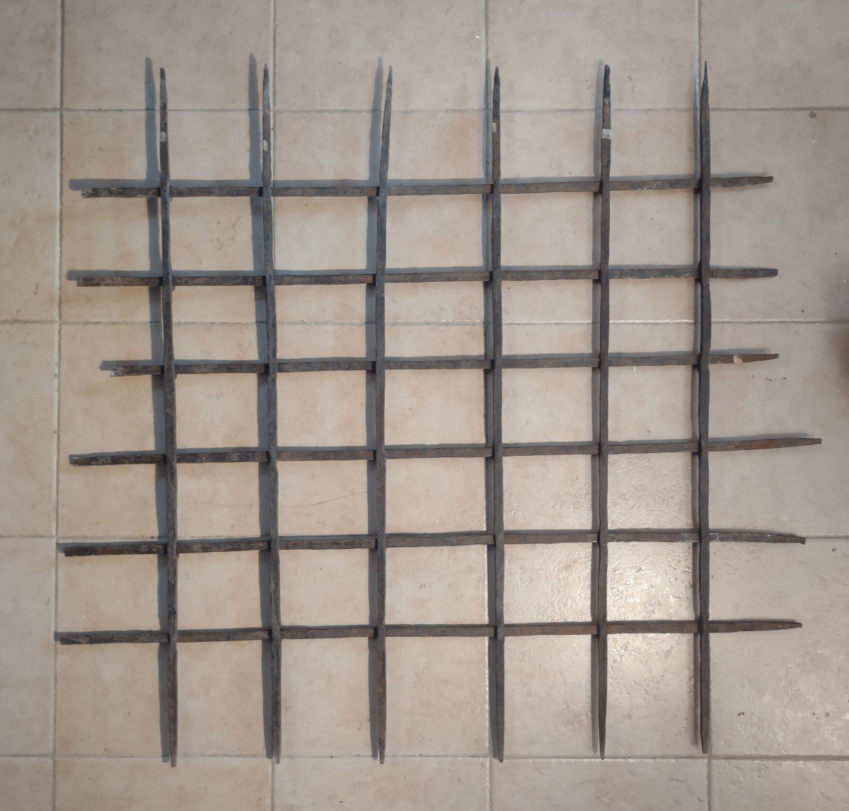 15th-century Wrought-iron Lombard Grille-photo-5