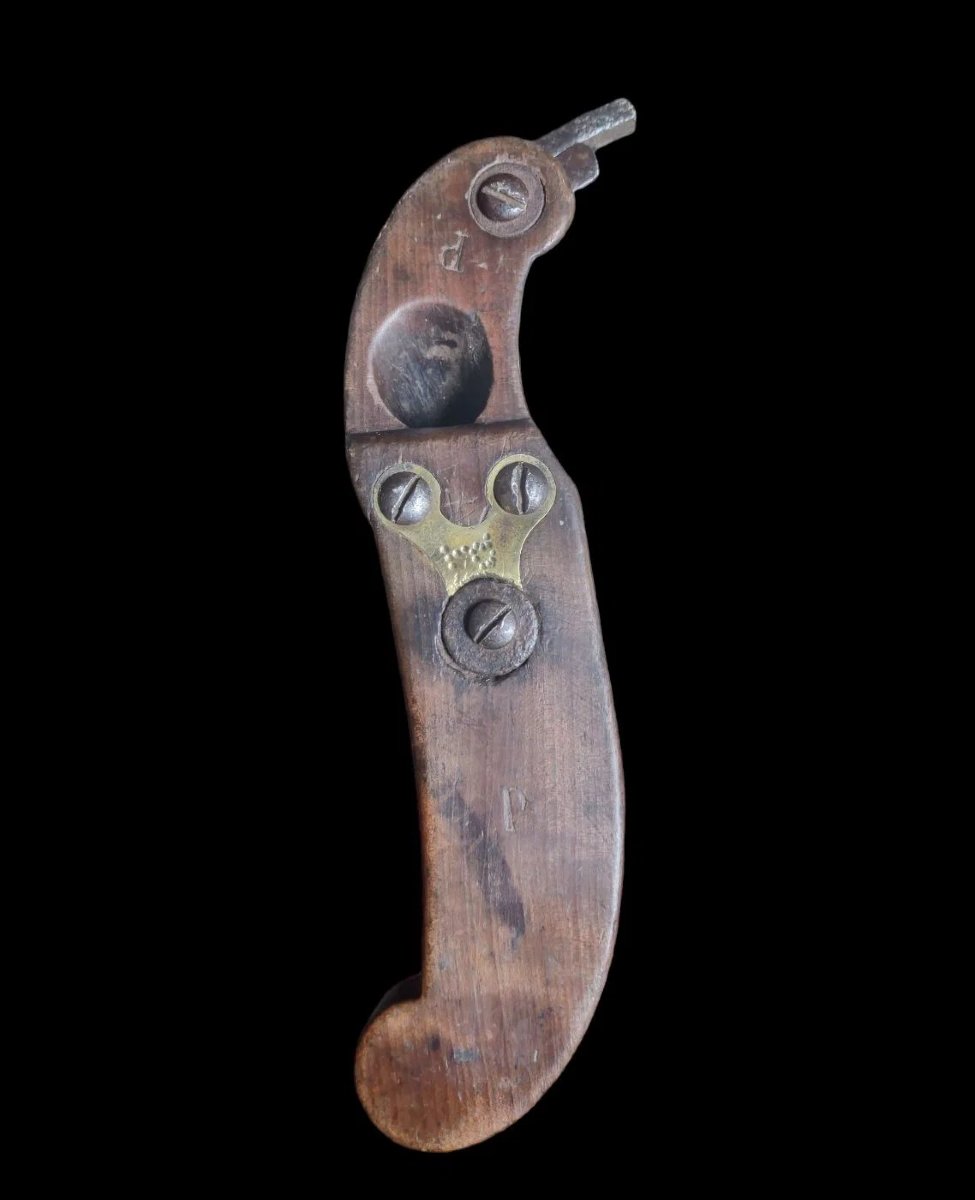 19th-century French Plough Plane-photo-3
